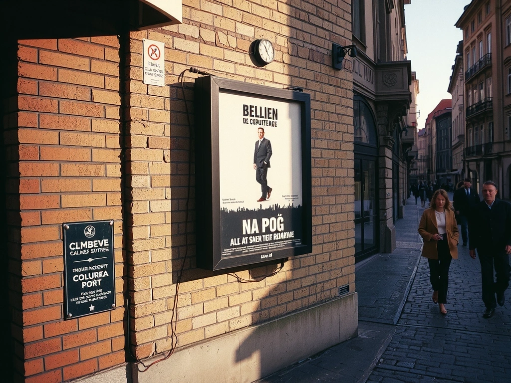 Reálná kampaň v ulici Na Poříčí