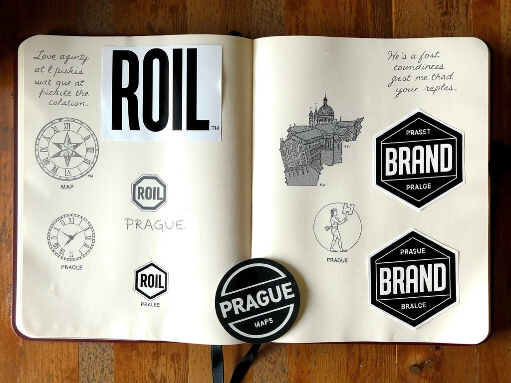 Pracovní skici a poznámky